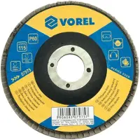 TOYA Schijf met lamellen P60 125 mm 07985 VOREL