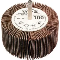 YATO - Schuurpapier Schijf - 80mm x 40mm - P40 - Metaal en Hout