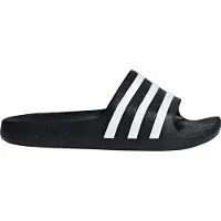 Adidas Strand-/badschoen 'Adilette Aqua' zwart / wit