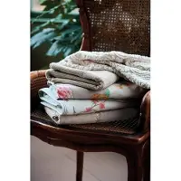 Pip studio Badlaken Les Fleurs Wit (70 x 140 cm)