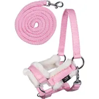 HKM Halster en Halstertouw voor Stokpaard - Hobby Horseing - Roze