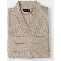 Fresh & Co Badjas Wafel Katoen - Beige L/XL / Beige