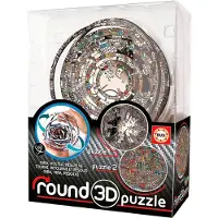Educa 3D Rond Puzzel - Betoverend Plezier voor Alle Leeftijdsgroepen