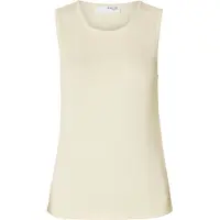 Selected Gebreide top 'SLFMoon' ecru