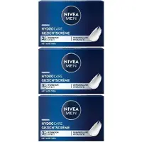Nivea Men Protect & Care Hydraterende Gezichtscrème 48u 3x50 ml Crème