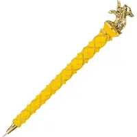 Noble Collection Huffelpuf pen - zilver verguld