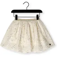 Like Flo Meisjes Rokken Semmie Fancy Embroidery Skirt - Creme - Maat 110