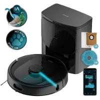 Cecotec Conga 9990 Ai Spin Revolution Ultra Power Home Stofzuigerrobot Met Automatische Leegmaak Dock