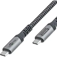 Goobay 8K USB C Kabel - 240 Watt - 40 Gbit/s - premium
