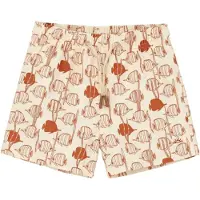 Salted Stories Jongens Zwemkleding Fishy Swim Shorts - Ecru - Maat 98/104