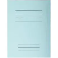 Exacompta Forever inlegmap karton met lijnbedrukking A4 blauw (50 stuks)