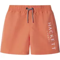 Hackett London Jongens Effen oranje zwempak (13Años= 157cm), Strandkleding, Polyester, kinderkleding HKB100001