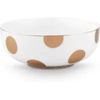 Pip studio Kom Dot Delight White-Gold 15 cm (Set van 2)