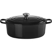 Le Creuset Signature ovale braadpan 6,3 l Black