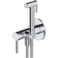 Omnires Y - Inbouw bidetkraan, met sproeier, inbouwdeel, chroom SYSYBI2CR