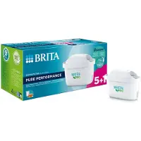 Brita waterfilterpatroon MAXTRA PRO Pure Performance - 6 stuks - Originele waterfilter voor waterfilterkannen - filtert onzuiverheden zoals Herbiciden, PFAS, chloor, kalk en metalen
