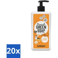 Marcel's Green Soap - Handzeep - Sinaasappel & Jasmijn - Voor dagelijks gebruik - 500 ml - Bulkverpakking - 20 stuks