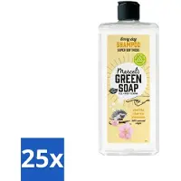 Marcels Green Soap - Every Day Shampoo - Vanilla & Cherry Blossom - Versterkt & verzorgt - 300 ml - Bulkverpakking - 25 stuks