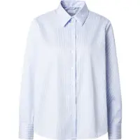 Seidensticker Blouse lichtblauw / wit
