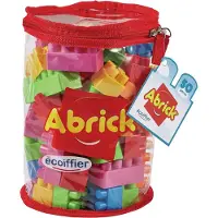 Abrick Bouwblokken Kleur, 50dlg.
