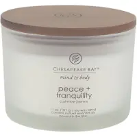 Seifen-Shop Chesapeake Bay Candle – Peace & Tranquility – geurkaars met 3 lonten 312 g
