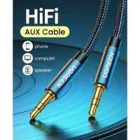 UGREEN 10688 audio kabel 3 m 3.5mm Blauw