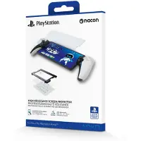 Nacon PSOFPORTFORCEGLASS, Schermbeschermer, Playstation Portal, Zwart, Transparant, Doorzichtige schermbeschermer, 9H, Sony