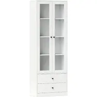 HOMCOM -Keukenkast-Spaanplaat-59x30x164cm-Wit