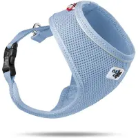 Curli Basic voerbak, Air-Mesh, kleur: hemelsblauw, maat: M / gewicht: 6-9 kg