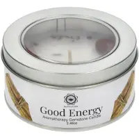 Green tree - Edelsteen - Geurkaars - Gemstone Candle - Good Energy - Carneool - Palo Santo - 70g