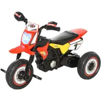 HOMCOM Kinderdriewieler - Kunststof - 71x40x51cm - Rood