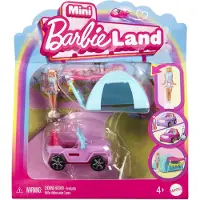Barbie Mini BarbieLand Pop en Voertuig