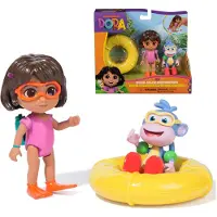 Dora the explorer Spin Master Dora speelfiguren set met Dora & Boots - speelgoedfiguren.