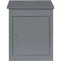 MonsterShop Grijs Antidiefstal Brievenbus