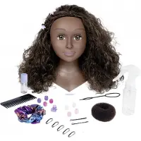 Smoby - My Beauty Afro Styling Head - Kaphoofd - 23 Accessoires - Vanaf 3 jaar