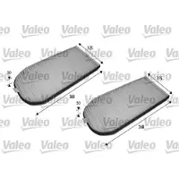 Valeo 698838 Interieurfilter