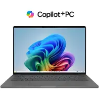 Asus Laptop Zenbook 14 OLED UX3407QA-DRFQD405W 14" Qualcomm Snapdragon X 16 GB RAM 512 GB SSD Grijs - Franse Azerty