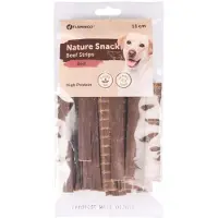 Flamingo Hondensnack Nature Rund Strips 100 gr - 100 gr - 11 cm