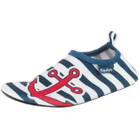 Playshoes Strand-/badschoen blauw / rood / wit