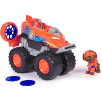 Ryhmä Hau Paw Patrol Reddingsvoertuigen - Zuma's monster truck met projectielafvuur en Zuma-figuur
