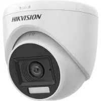 Hikvision DS-2CE76K0T-LPFS(2.8mm) 3K Slim Hybrid Light Audio Binnen Vast Turret Camera