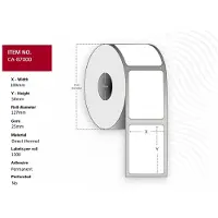 Capture Labels, Etiket 100 x 50mm Kern 25mm