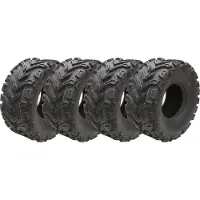 Parnells 22x10.00-9 ATV- en quadbanden, 6-laags, Wanda P3128, straatlegaal, achterbanden 255/65-9 (set van 4)