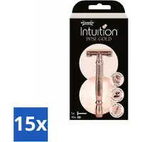 Wilkinson Sword - Scheermes - Intuition Rose Gold - Luxe - 10 mesjes - Bulkverpakking - 15 stuks