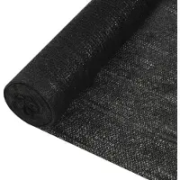 vidaXL Privacynet 150 g/m² 2x50 m HDPE zwart