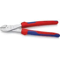 Knipex 74 05 250 Werkplaats Kracht-zijkniptang Met facet 250 mm