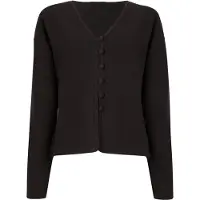 ONLY Gebreid vest 'JDYAstra' donkerbruin