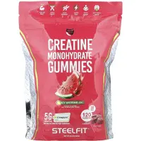 Steelfit - Creatine Monohydraat Gummies Sappige Watermeloen, 120 gummies