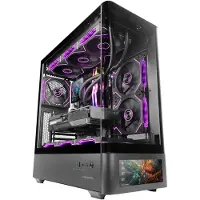 Mars Gaming MCLCDPRO computerbehuizing Midi Tower Zwart