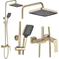 REA Doucheset Premium Joe Brush Gold